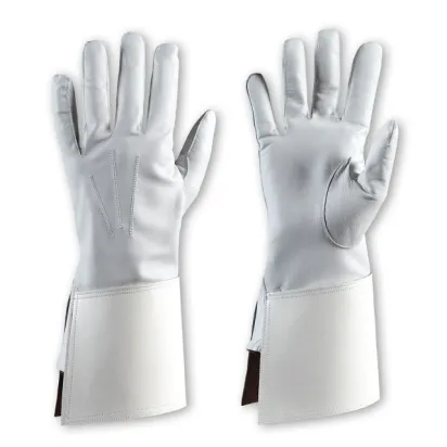 Handschuhe für Fahnenträger, aus Nappaleder