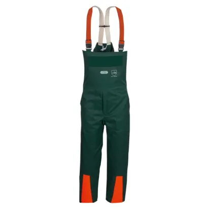 Schnittschutz-Latzhose Forest Jack, grün