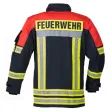 Einsatzjacke THL, schwarzblau/rot, Reflex segmentiert