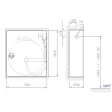 Wandhydrantenschrank S-WS II