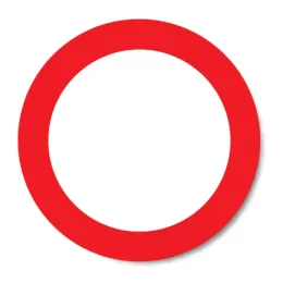 Verkehrszeichen Nr. 250 (Verbot für Fahrzeuge aller Art)
