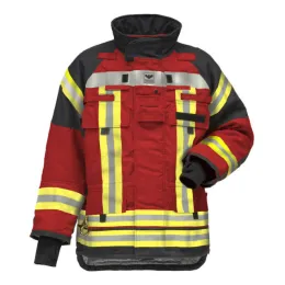 Einsatzjacke SUPREME Modell 109, rot/schwarzblau