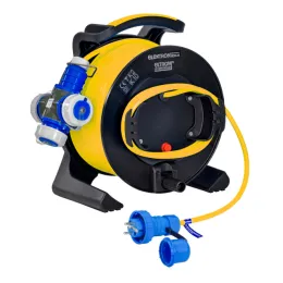 Gerüsttrommel ELEKTRON ELTROM2 230 V, Hängekupplung, Zuleitung Schuko-Stecker