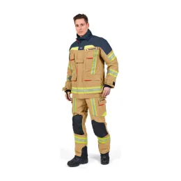 Einsatzjacke FIRE FLEX, Nomex® NXT, gold/schwarzblau