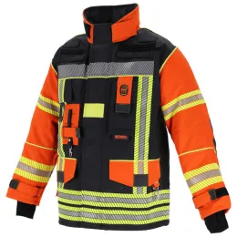 Einsatzjacke NTi®-112 Modell 2, schwarzblau/orange