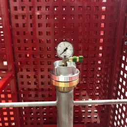 Manometer für Saugschlauchprüfung