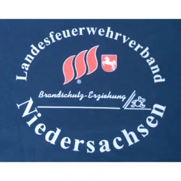 Poloshirt Brandschutzerziehung mit Logo LFV und Teddy-Logo