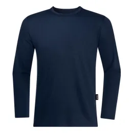 Langarm-Shirt, navy, individualisierbar