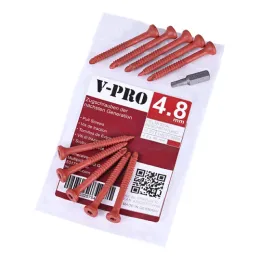 Zugschrauben V-PRO 4.8 mm, Packung mit 10 Stück