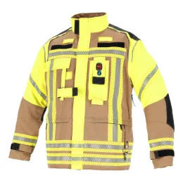 Einsatzjacke NTi®-112 Multiflex Facelift, gold/leuchtgelb